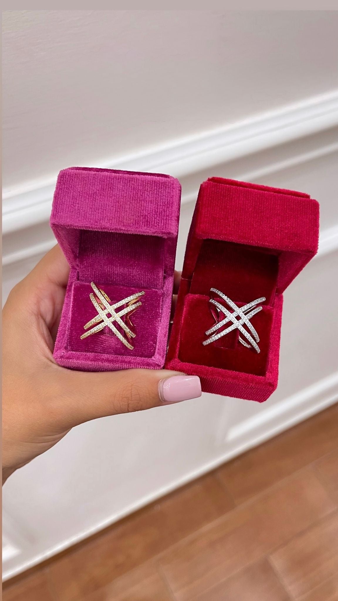 Anello Doppio Incrocio