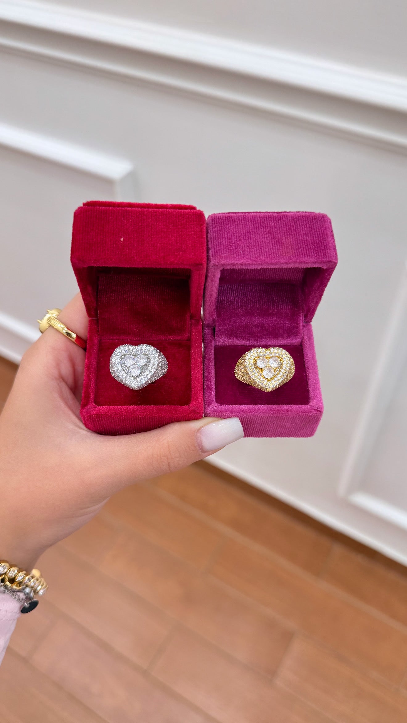 Anello Cuore Tiffany