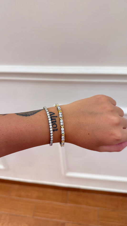 Bracciale Infinity Bicolor