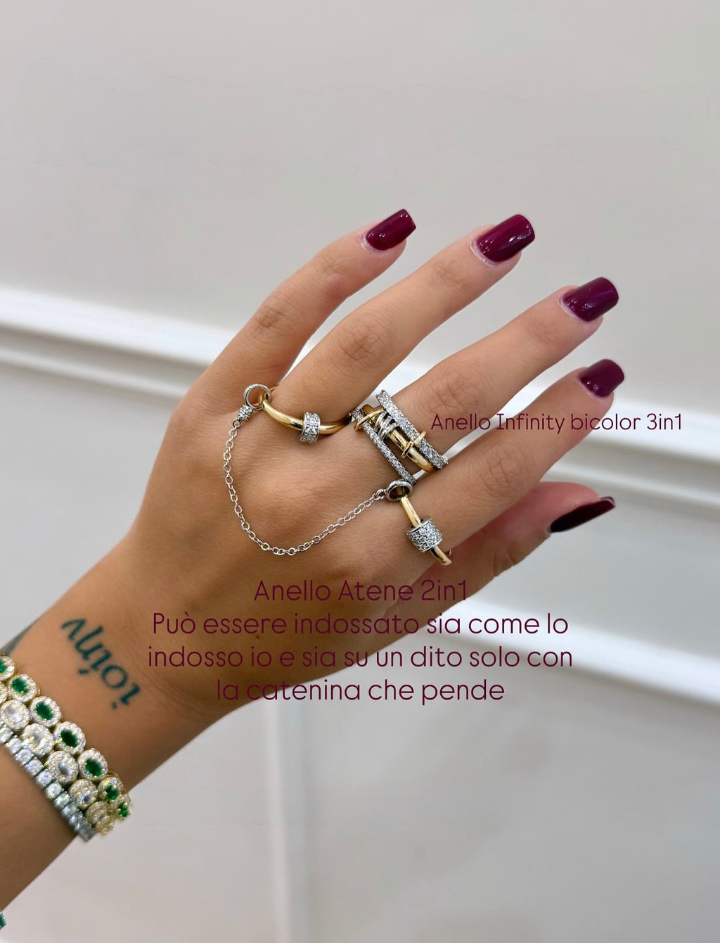 Anello Infinity - Anello Atene