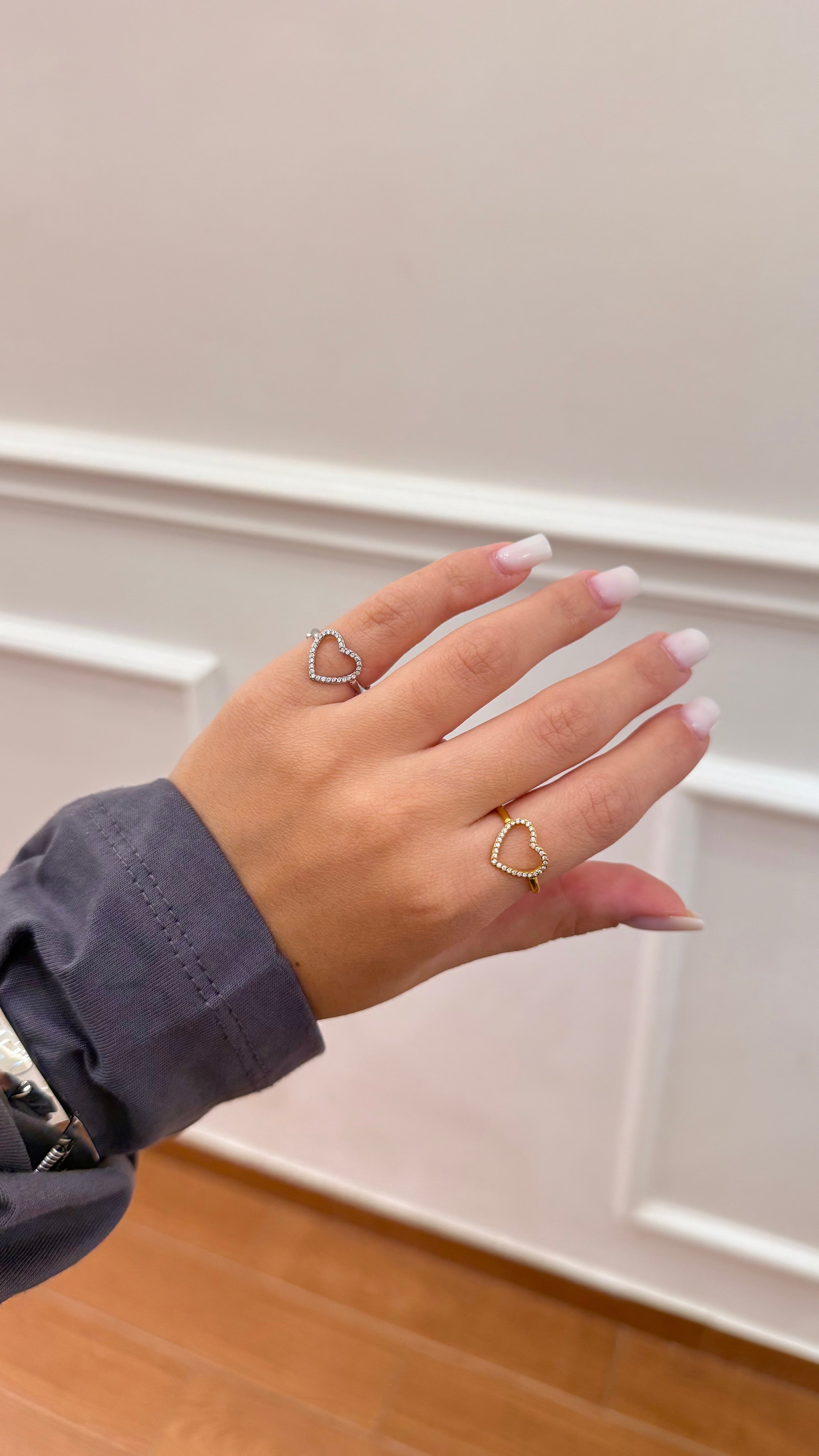 Anello/Chevalier Cuore Aperto