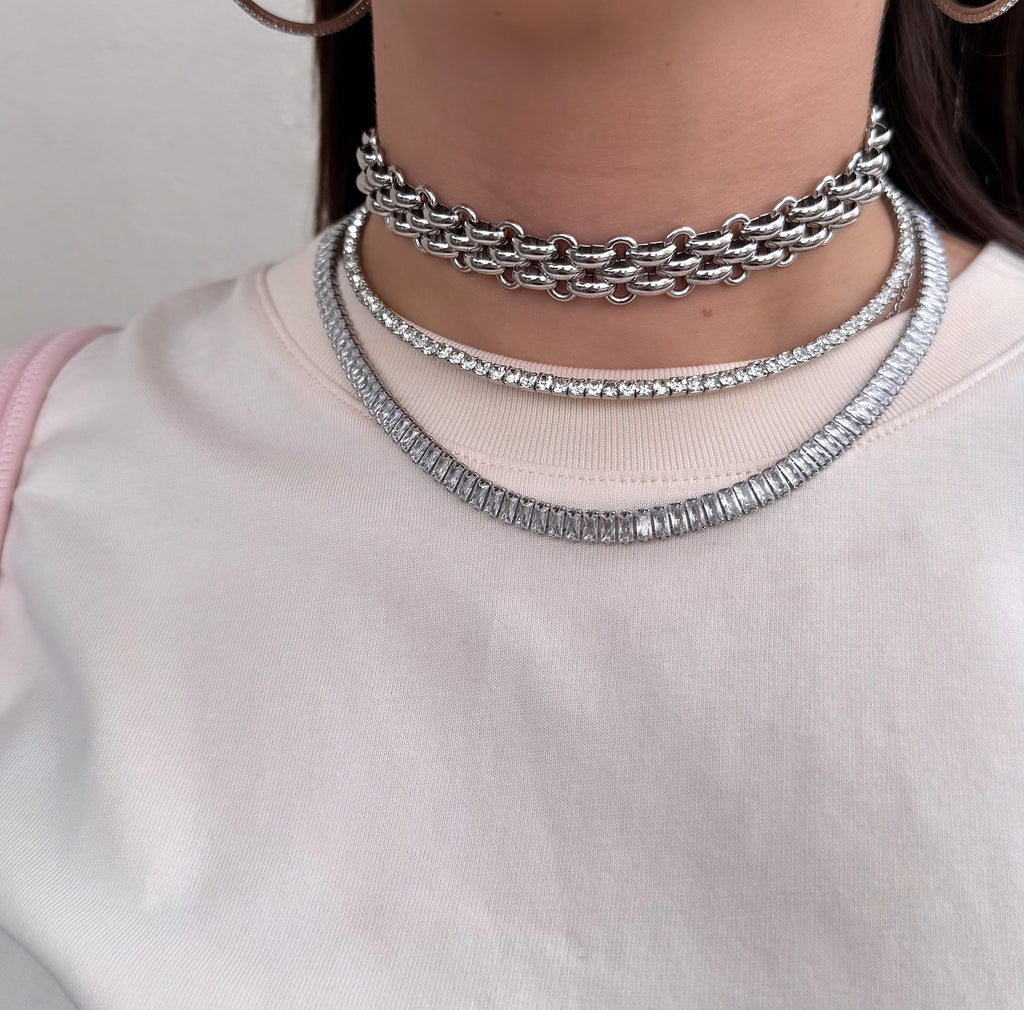 Collana Fatima-Tennis Rigido