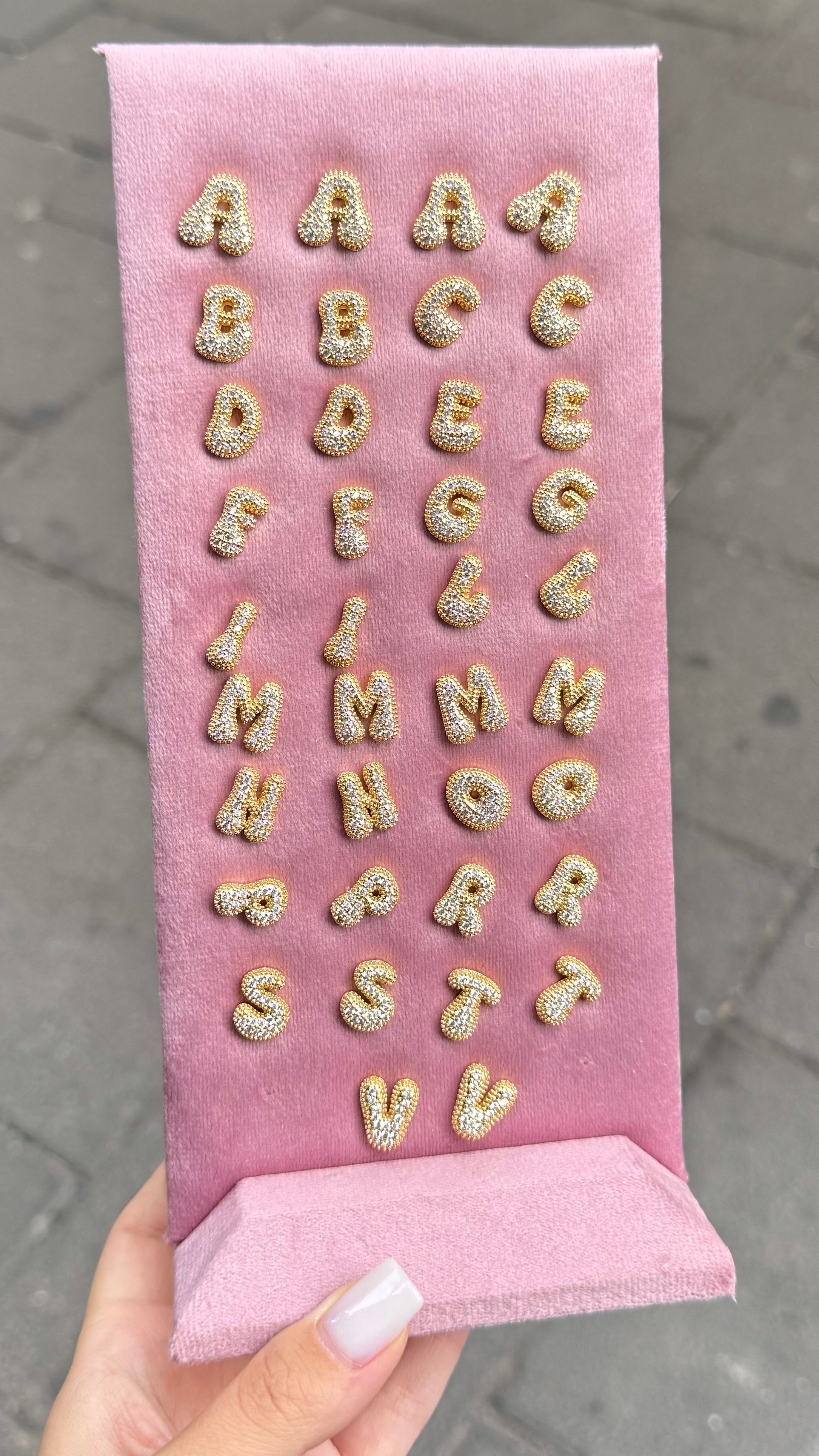 Orecchini Iniziale Bubble